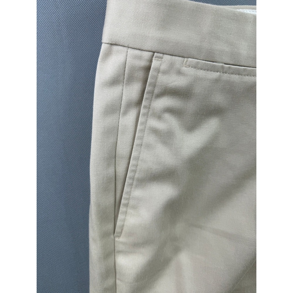 Eddie Bauer Chino Pants Mens Tan Beige Straight Leg Trousers 35x34 - Picture 4 of 8